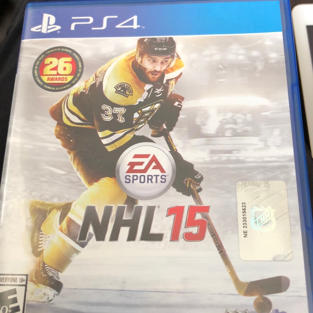 PlayStation 4 NHL 15 video game. Mint condition.